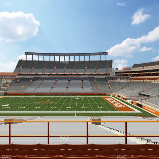 Darrell K Royal - Texas Memorial Stadium - Section Texas Club 27 C Seat View