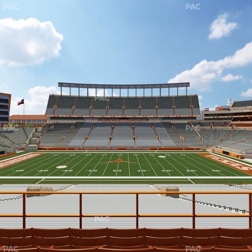 Darrell K Royal - Texas Memorial Stadium - Section Texas Club 28 C Seat View