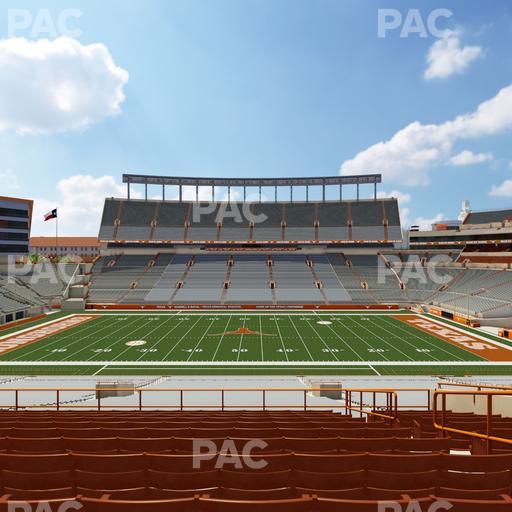 Darrell K Royal - Texas Memorial Stadium - Section Texas Club 28 C Seat View