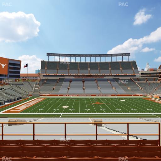 Darrell K Royal - Texas Memorial Stadium - Section Texas Club 29 C Seat View
