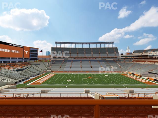 Darrell K Royal - Texas Memorial Stadium - Section Texas Club 29 C Seat View Darrell K Royal - Texas Memorial Stadium - Section Texas Club 29 C Seat View