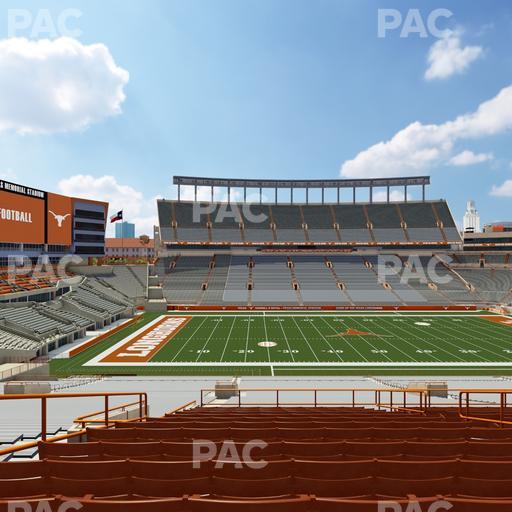 Darrell K Royal - Texas Memorial Stadium - Section Texas Club 30 C Seat View