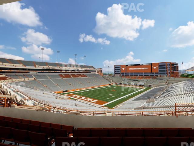Darrell K Royal - Texas Memorial Stadium - Section Touchdown Club 13 C Seat View Darrell K Royal - Texas Memorial Stadium - Section Touchdown Club 13 C Seat View