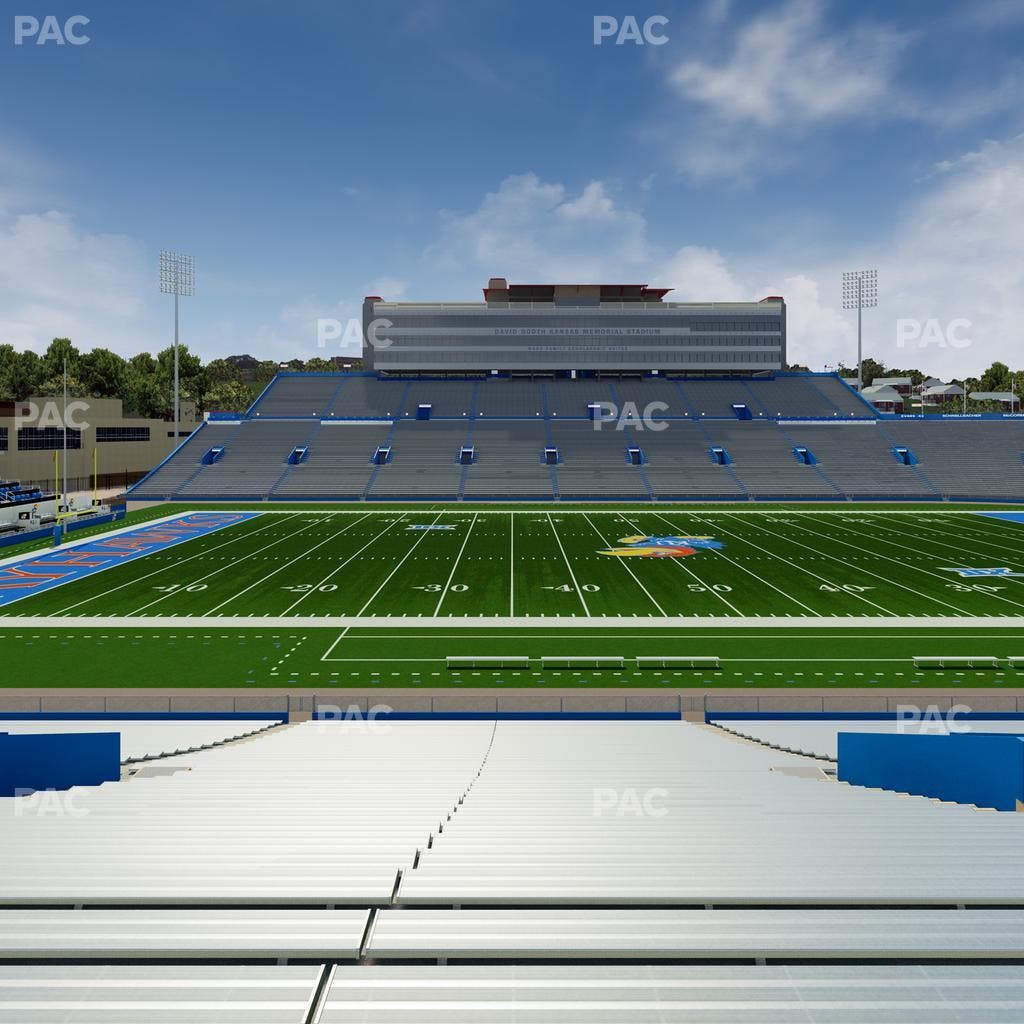 David Booth Kansas Memorial Stadium - Section 22 Seat View