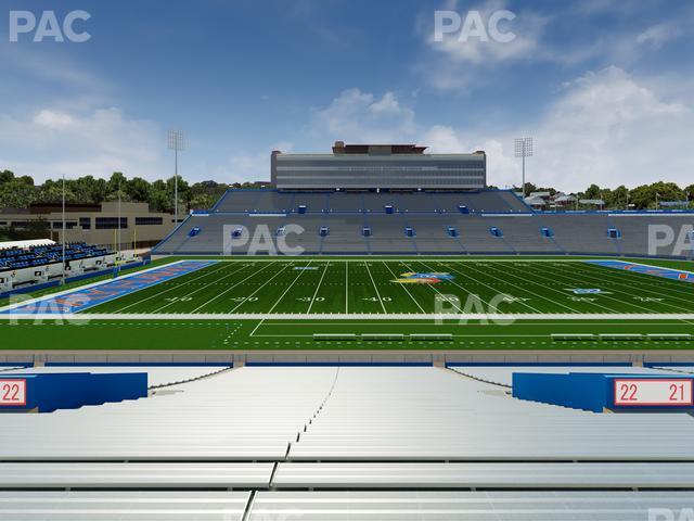 David Booth Kansas Memorial Stadium - Section 22 Seat View
