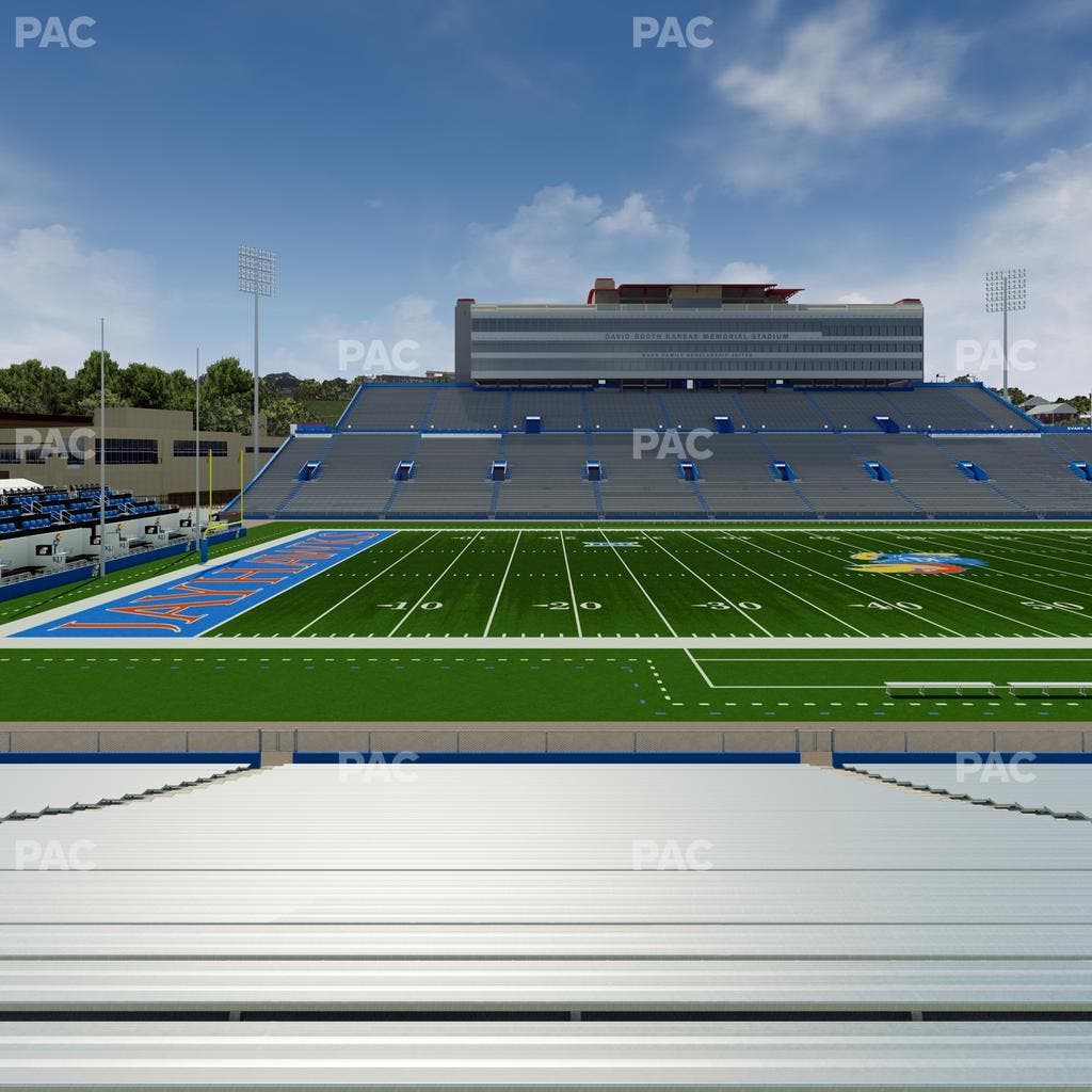 David Booth Kansas Memorial Stadium - Section 23 Seat View