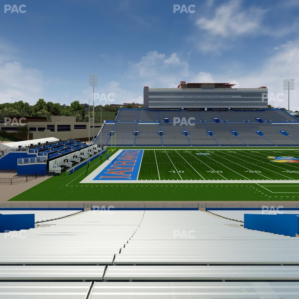 David Booth Kansas Memorial Stadium - Section 24 Seat View