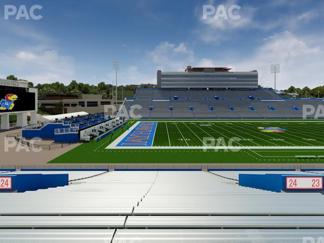 David Booth Kansas Memorial Stadium - Section 24 Seat View