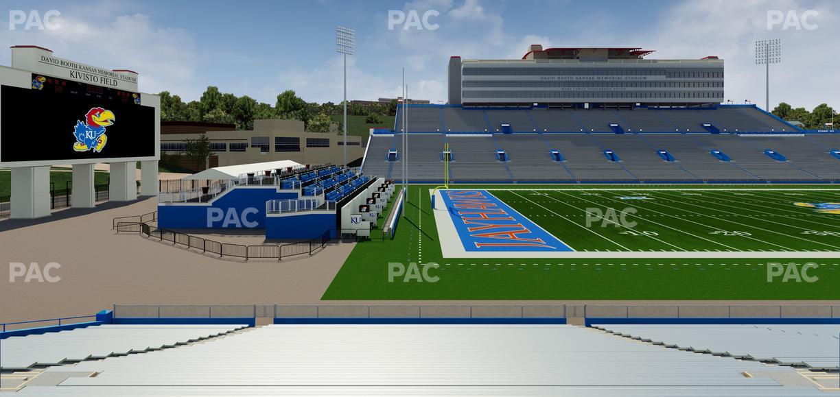David Booth Kansas Memorial Stadium - Section 25 Seat View