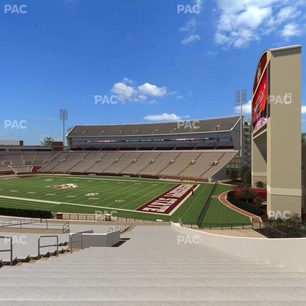 Davis Wade Stadium at Scott Field - Section 1 Seat View