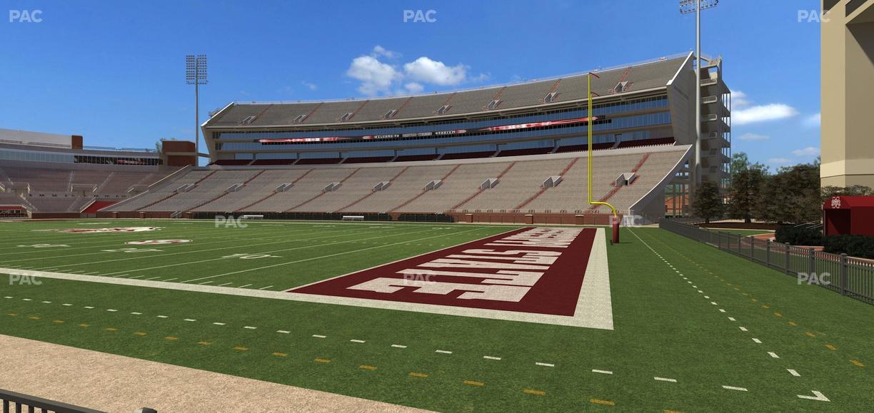 Davis Wade Stadium at Scott Field - Section 1 Seat View