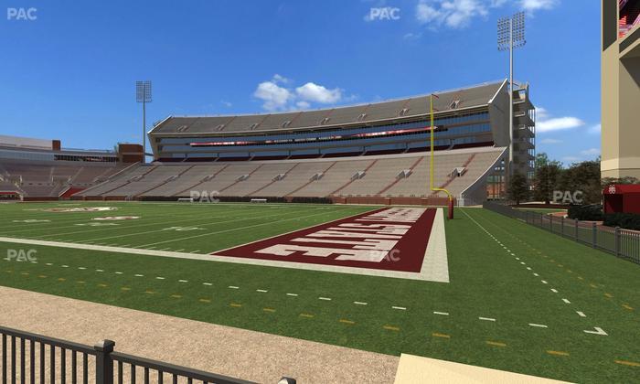 Davis Wade Stadium at Scott Field - Section 1 Seat View