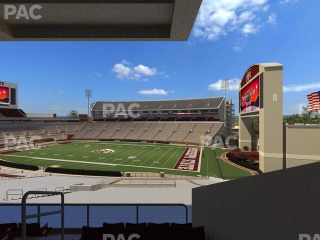 Davis Wade Stadium at Scott Field - Section 101 Seat View