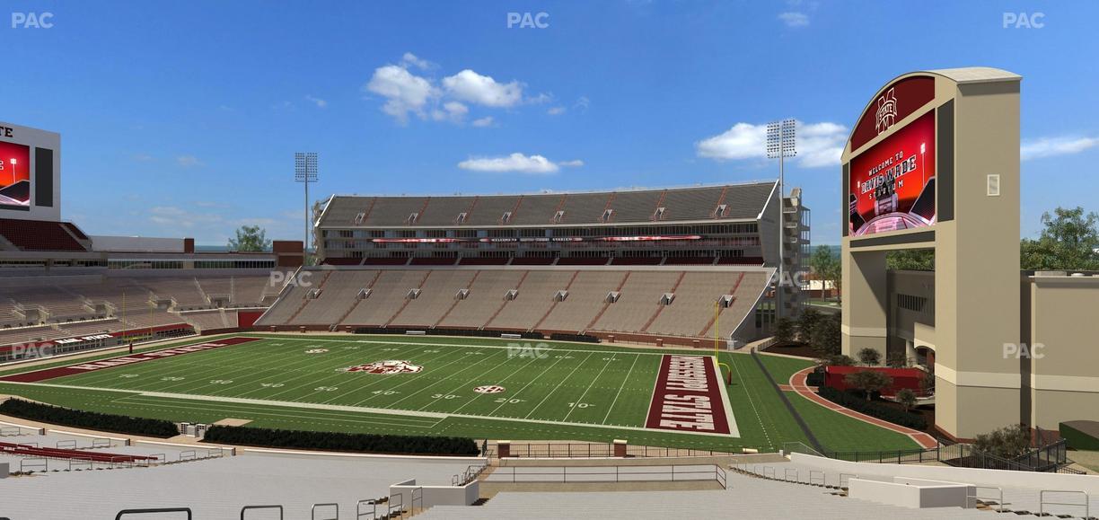 Davis Wade Stadium at Scott Field - Section 102 Seat View