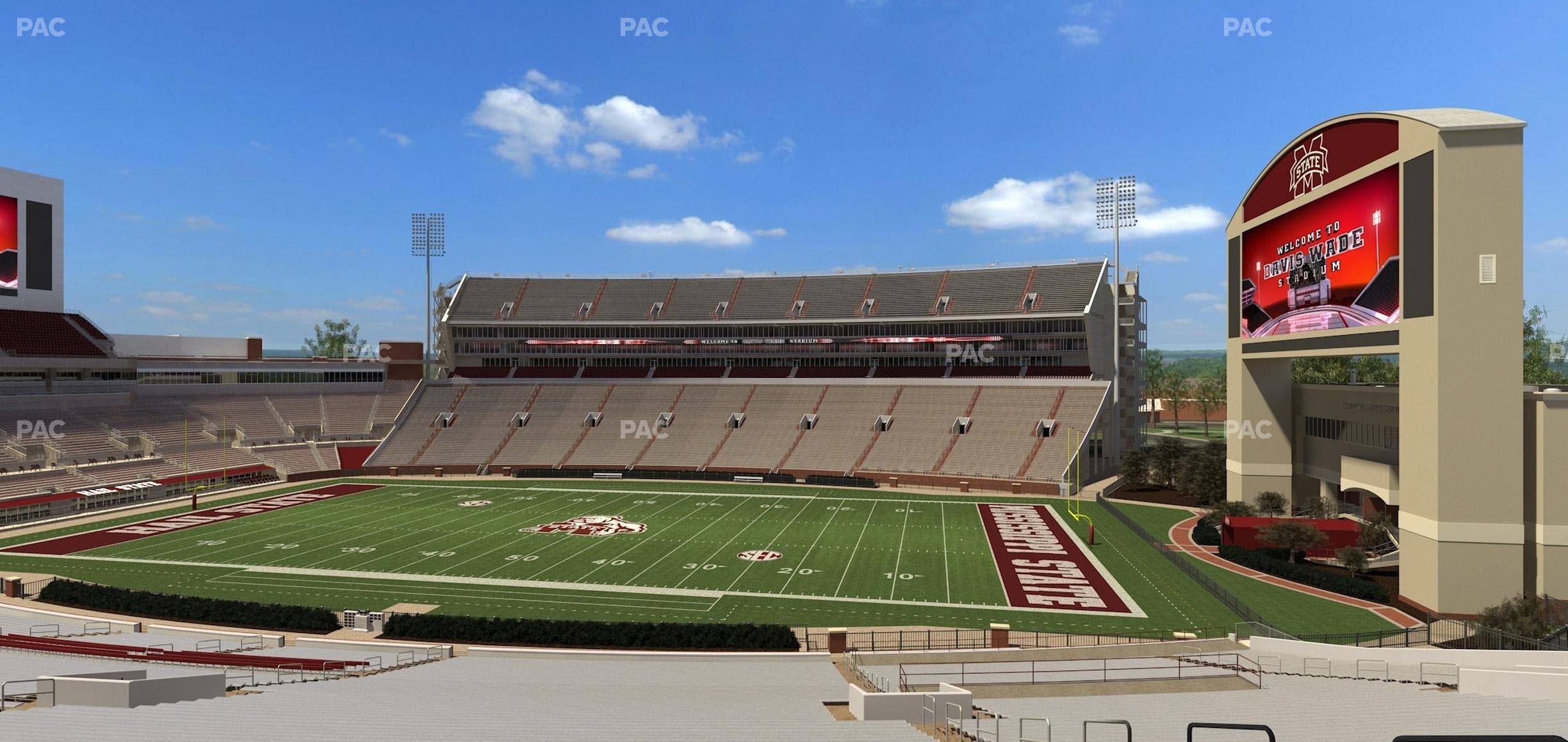 Davis Wade Stadium at Scott Field - Section 103 Seat View