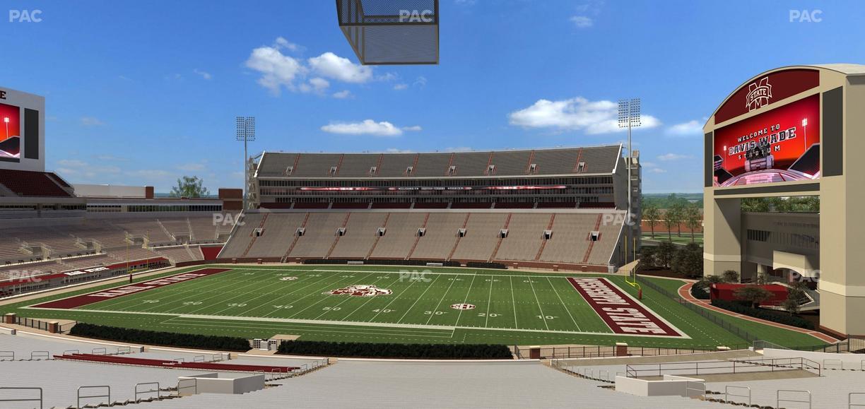 Davis Wade Stadium at Scott Field - Section 104 Seat View