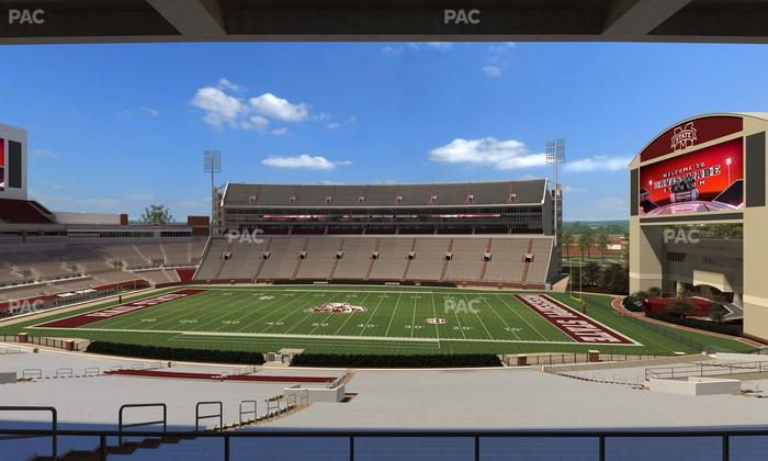 Davis Wade Stadium at Scott Field - Section 105 Seat View