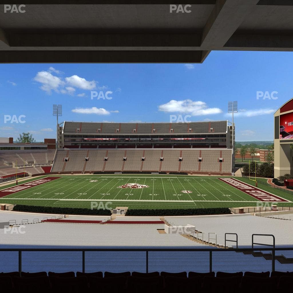 Davis Wade Stadium at Scott Field - Section 106 Seat View