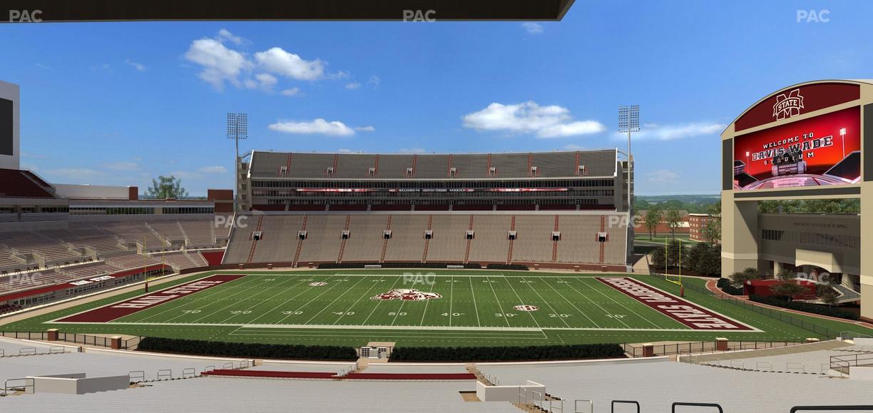 Davis Wade Stadium at Scott Field - Section 106 Seat View