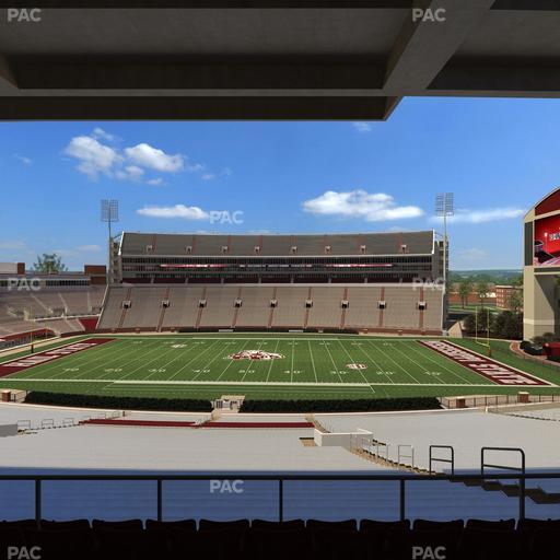 Davis Wade Stadium at Scott Field - Section 106 Seat View