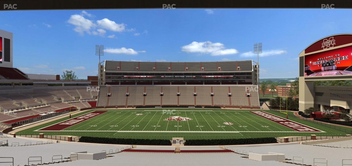 Davis Wade Stadium at Scott Field - Section 107 Seat View