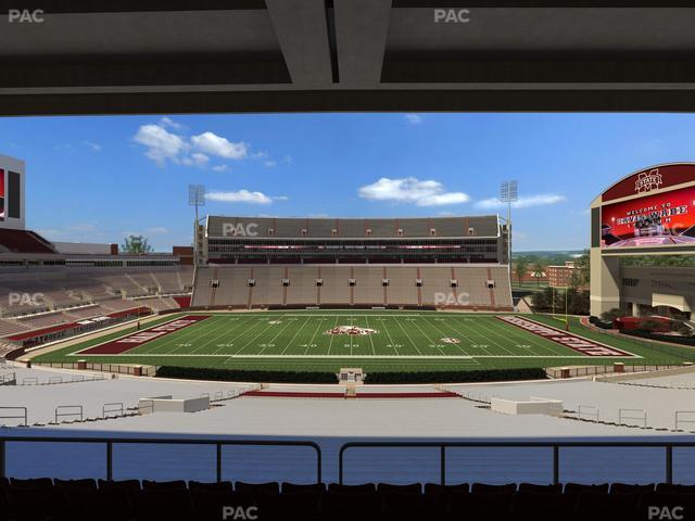 Davis Wade Stadium at Scott Field - Section 107 Seat View