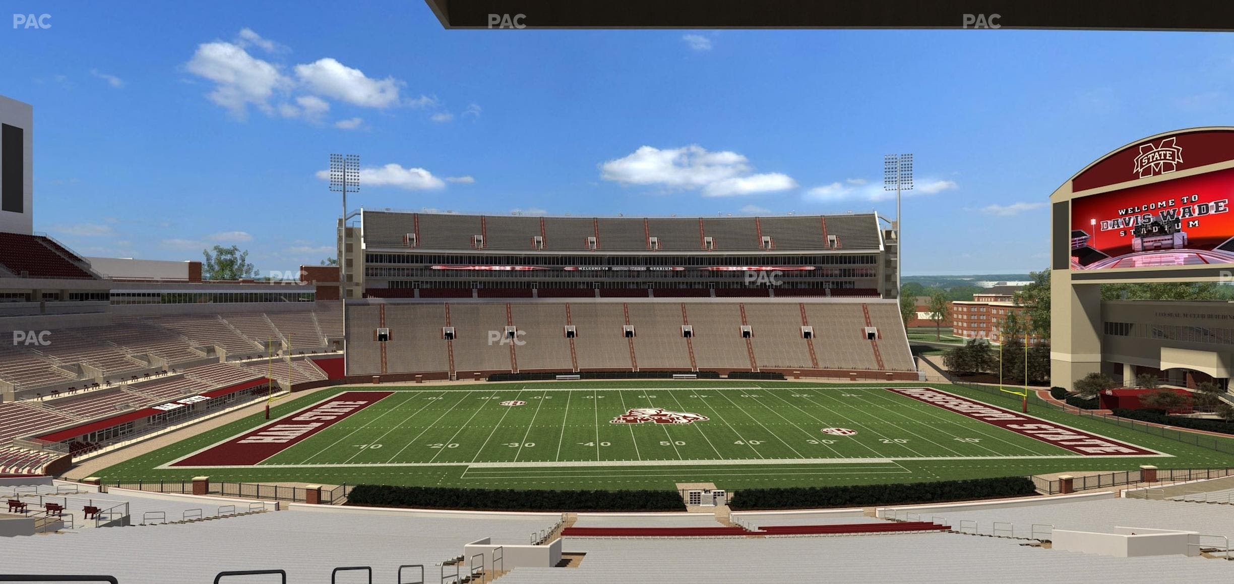 Davis Wade Stadium at Scott Field - Section 108 Seat View