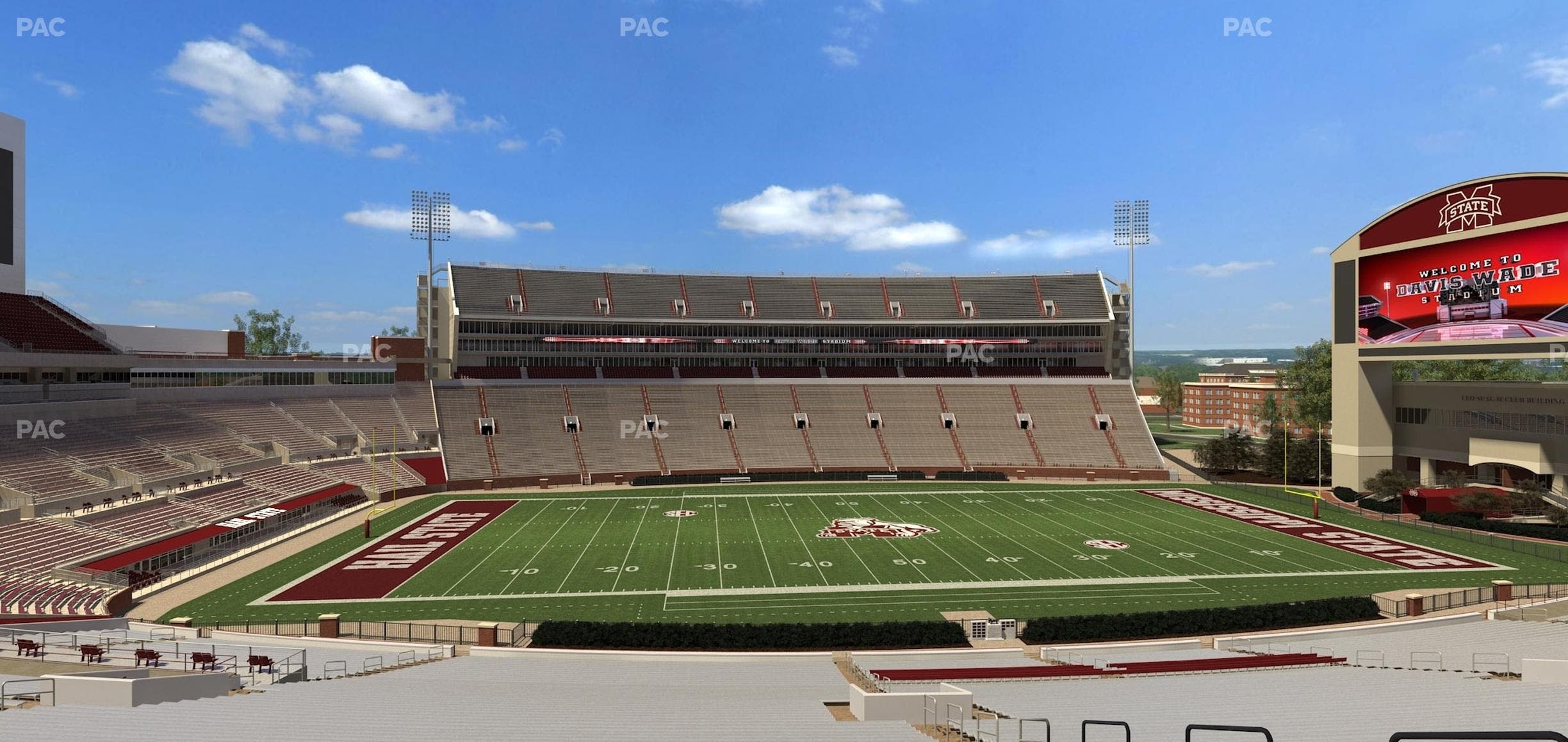 Davis Wade Stadium at Scott Field - Section 109 Seat View
