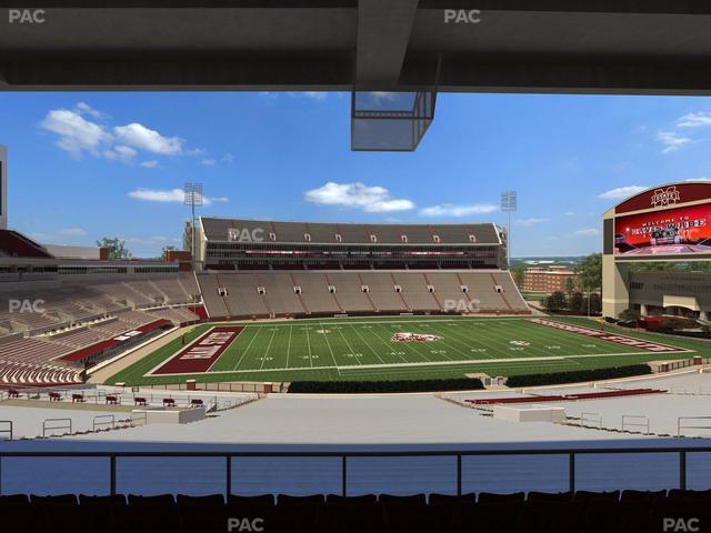 Davis Wade Stadium at Scott Field - Section 110 Seat View