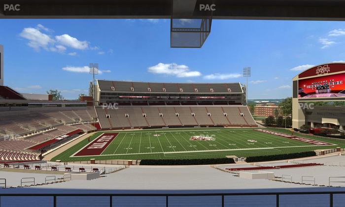 Davis Wade Stadium at Scott Field - Section 110 Seat View