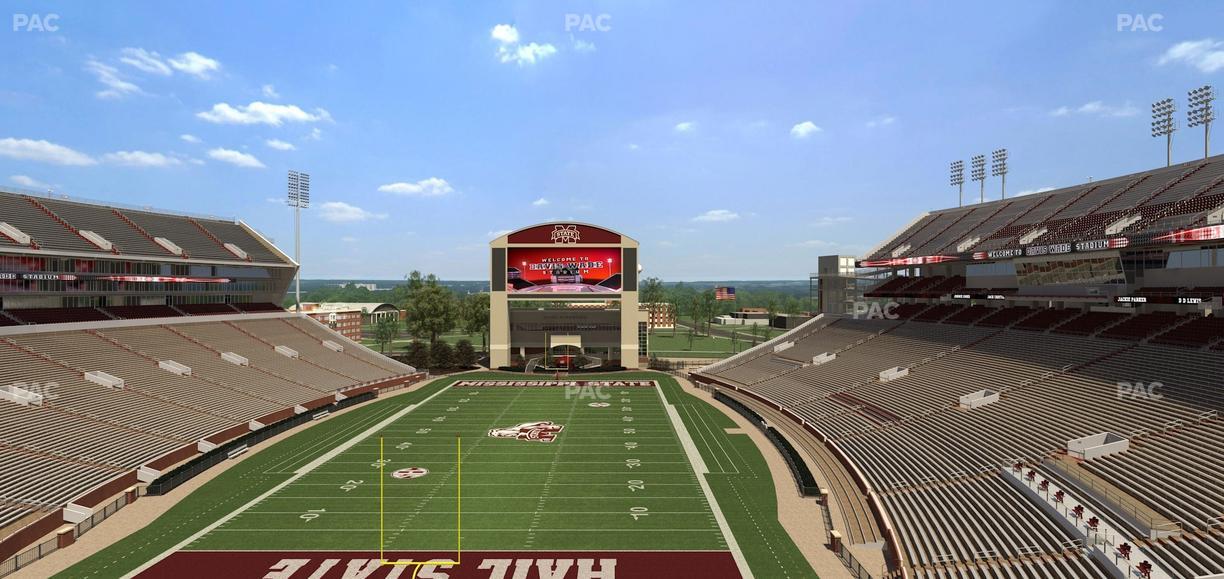 Davis Wade Stadium at Scott Field - Section 114 Seat View