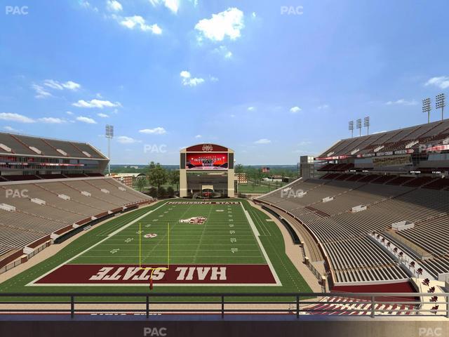 Davis Wade Stadium at Scott Field - Section 114 Seat View