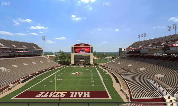 Davis Wade Stadium at Scott Field - Section 114 Seat View