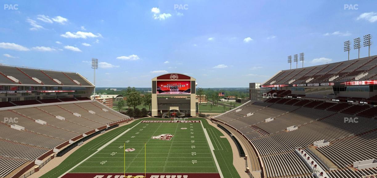 Davis Wade Stadium at Scott Field - Section 114 Seat View
