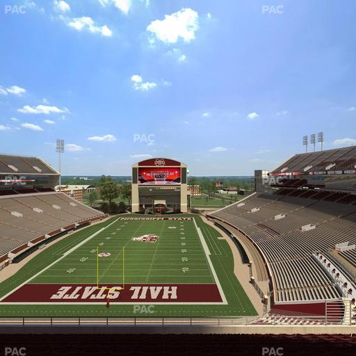 Davis Wade Stadium at Scott Field - Section 114 Seat View