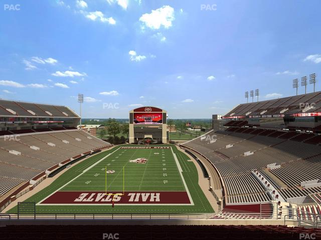 Davis Wade Stadium at Scott Field - Section 114 Seat View