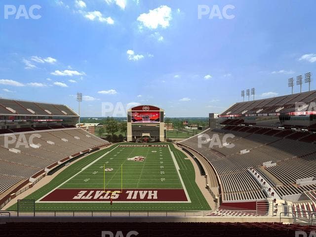 Davis Wade Stadium at Scott Field - Section 114 Seat View