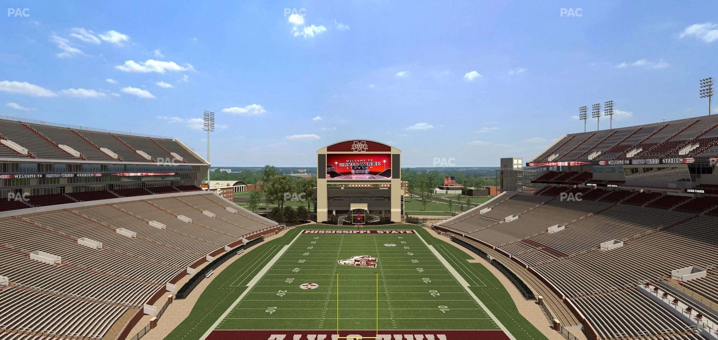 Davis Wade Stadium at Scott Field - Section 115 Seat View