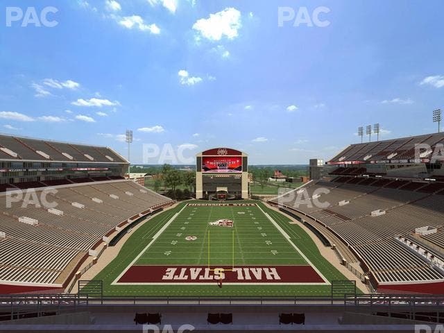Davis Wade Stadium at Scott Field - Section 115 Seat View