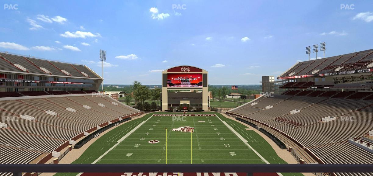Davis Wade Stadium at Scott Field - Section 115 Seat View