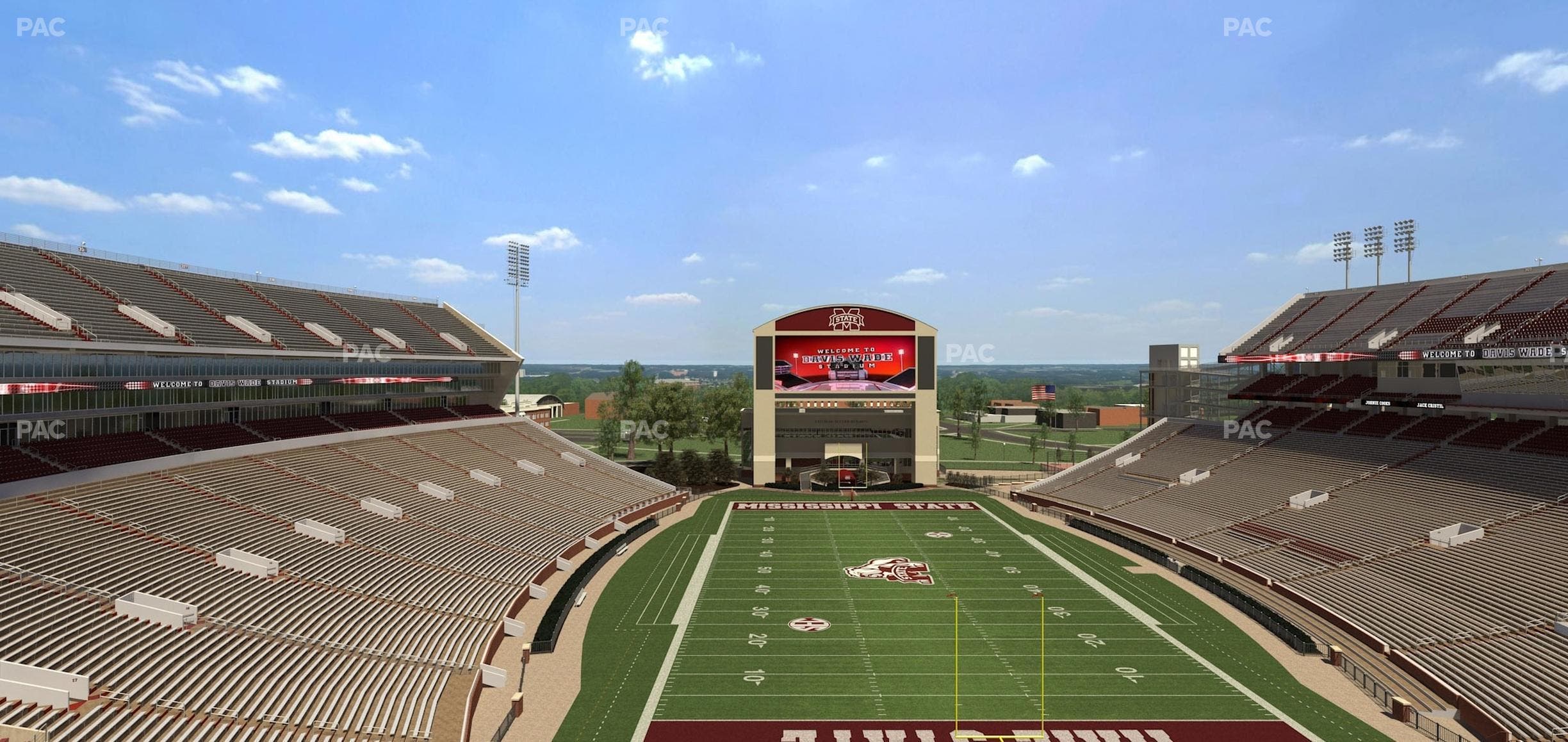 Davis Wade Stadium at Scott Field - Section 116 Seat View