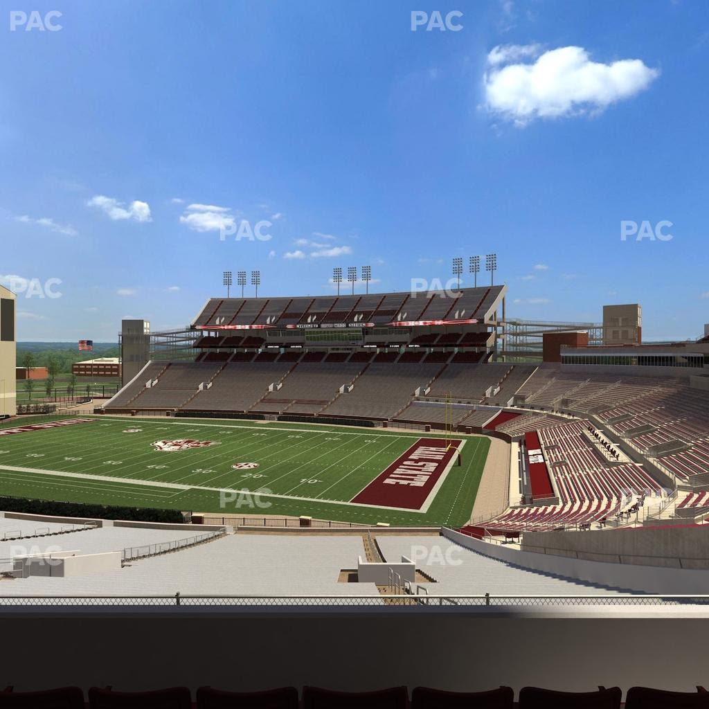 Davis Wade Stadium at Scott Field - Section 117 Seat View