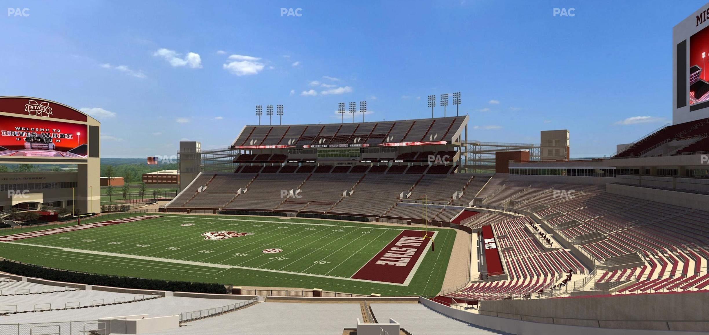 Davis Wade Stadium at Scott Field - Section 117 Seat View