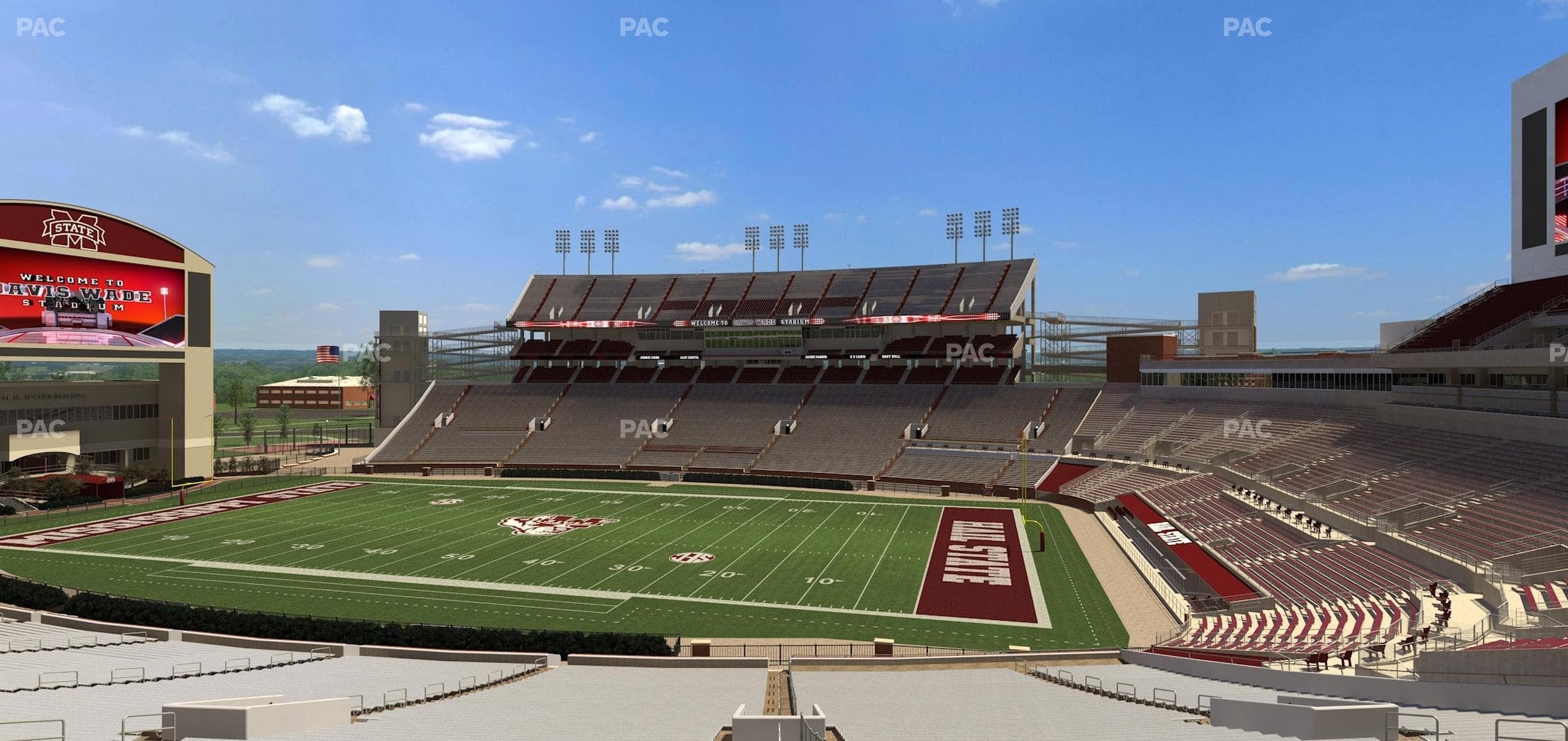 Davis Wade Stadium at Scott Field - Section 118 Seat View