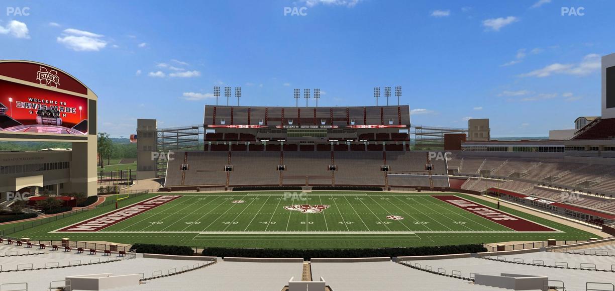 Davis Wade Stadium at Scott Field - Section 121 Seat View