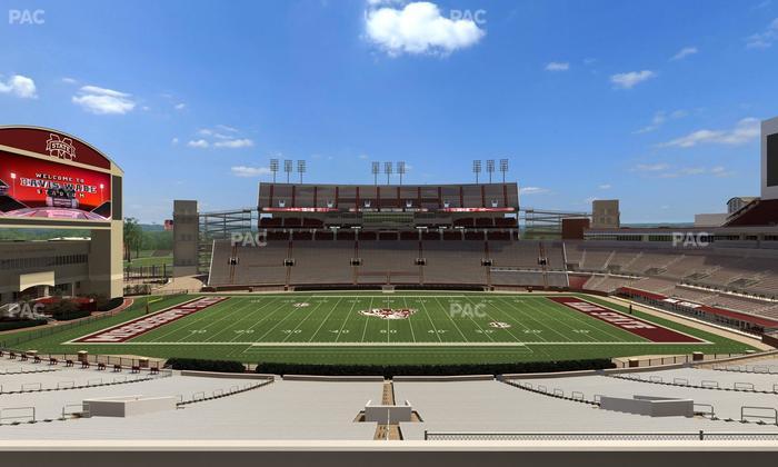Davis Wade Stadium at Scott Field - Section 121 Seat View