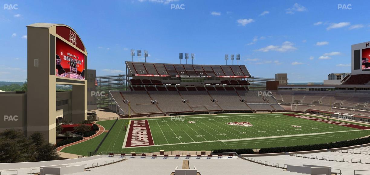 Davis Wade Stadium at Scott Field - Section 124 Seat View