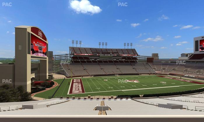 Davis Wade Stadium at Scott Field - Section 124 Seat View