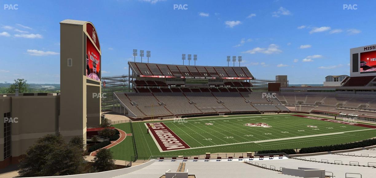 Davis Wade Stadium at Scott Field - Section 125 Seat View
