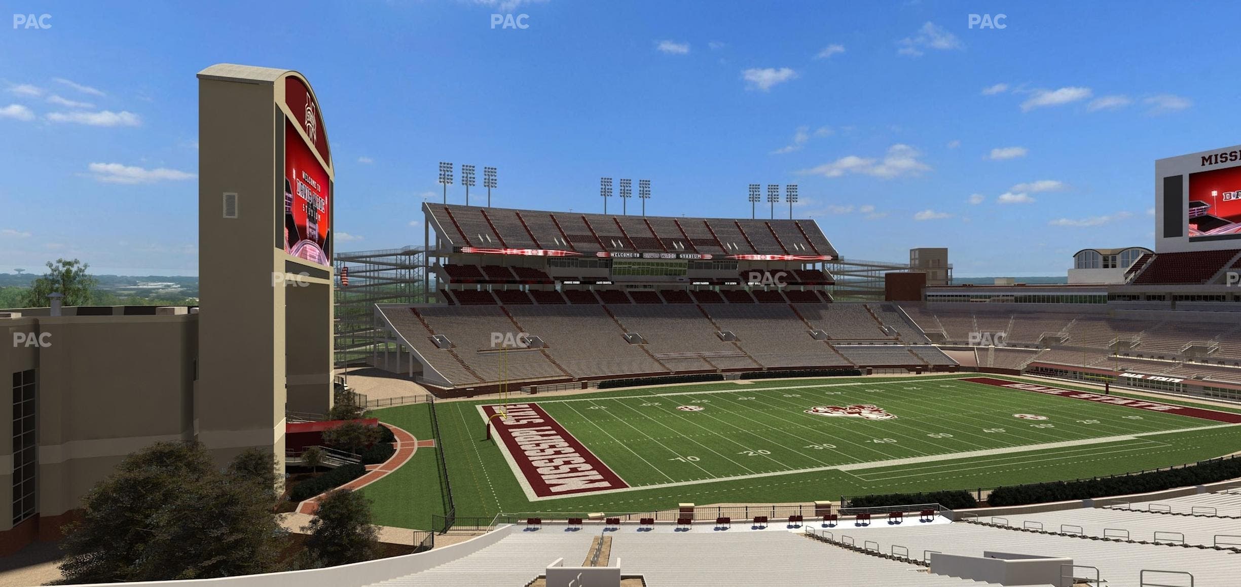 Davis Wade Stadium at Scott Field - Section 125 Seat View